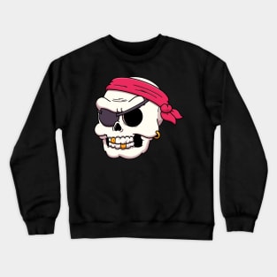 Pirate Skull Crewneck Sweatshirt